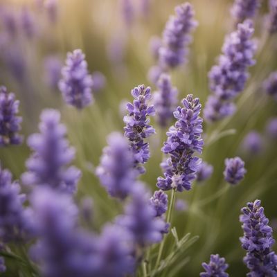 Lavender infusion flowers