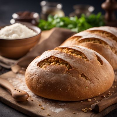 Leavened bread and similar