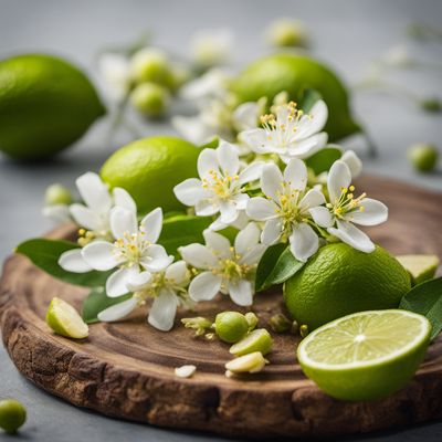 Lime blossoms infusion