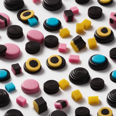 Liquorice candies