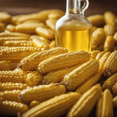 Maize oil, edible