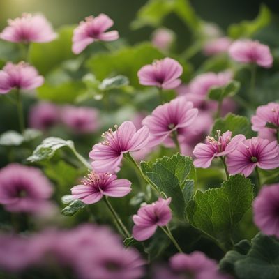 Mallow leaves