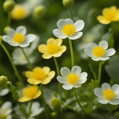 Marsh marigold leaves