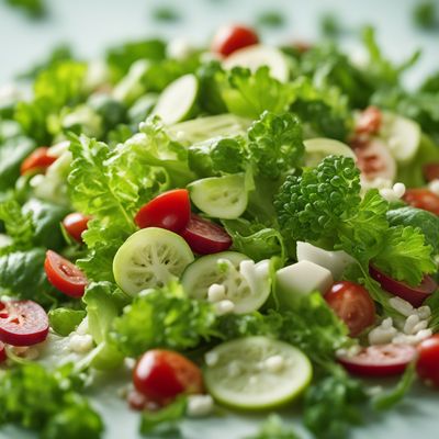 Mixed green salad