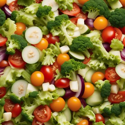 Mixed vegetable salad