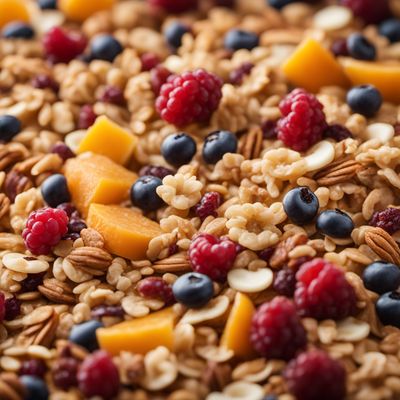 Muesli and similar mixed breakfast cereals