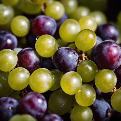 Muscat grapes flavour