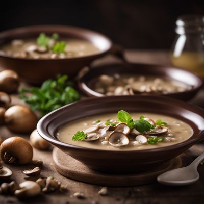 Mushroom soup, dry