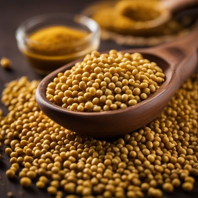 Mustard seeds and similar-