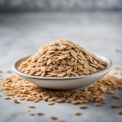 Oat high-bran flakes