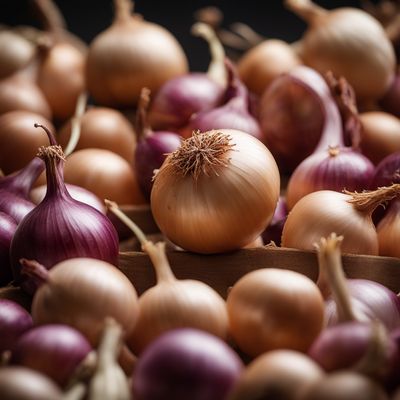 Onion bulbs for fresh consumption