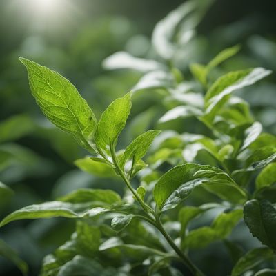 Pepper leaves