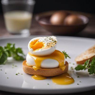 Poached eggs