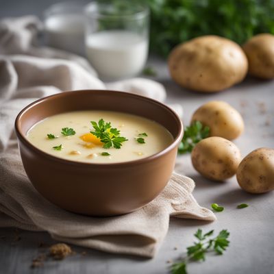 Potato soup, dry