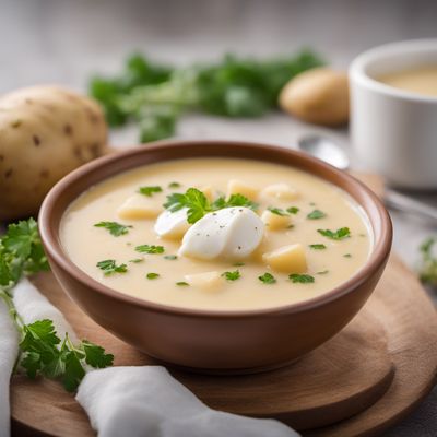 Potato soup, dry