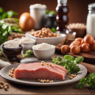 Protein and protein components for sports people
