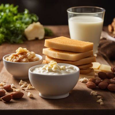 Ready-to-eat dairy-based meal for children