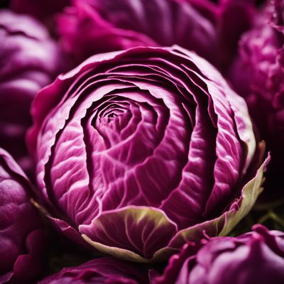 Red cabbages