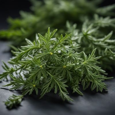 Roman wormwood infusion leaves