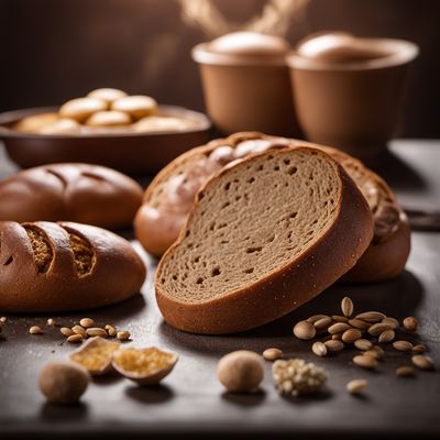 Rye bread and rolls, refined flour