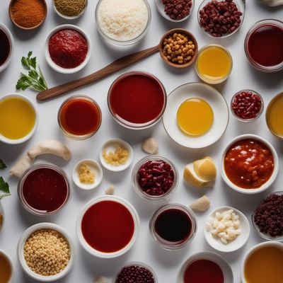 Sauces from fermented/hydrolised sources and similar