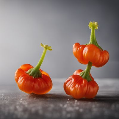 Scotch bonnet mushrooms