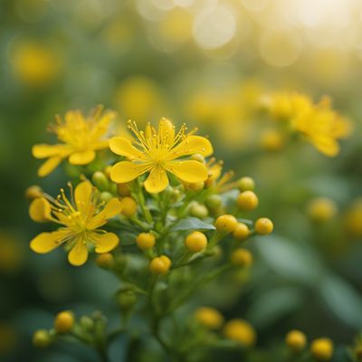 St. John's wort infusion flowers