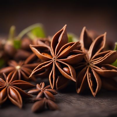 Star anise fruit