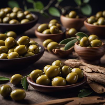 Table olives and similar-