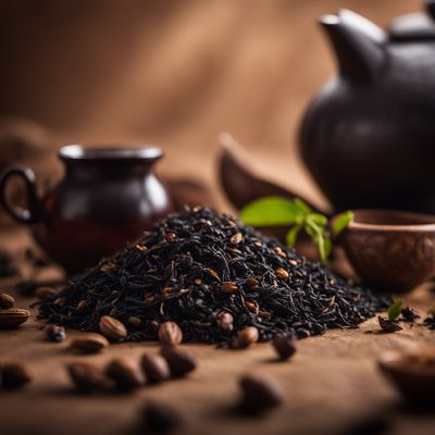 Tea black flavour