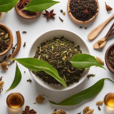 Tea leaves derivatives and tea ingredients