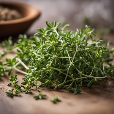 Thyme and similar-