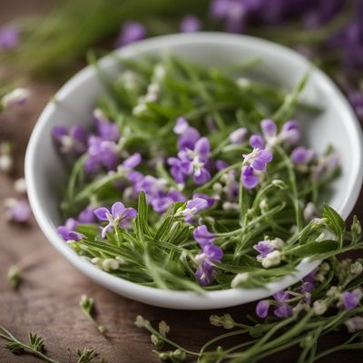 Toadflax infusion leaves