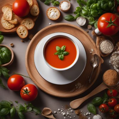 Tomato soup, dry