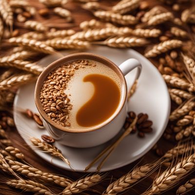 Wheat coffee infusion