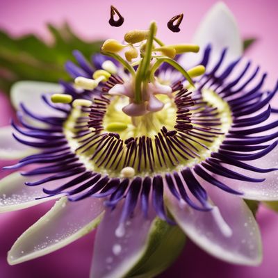 Wingedstem passionflower fruits