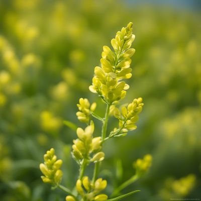 Yellow sweet clover infusion leaves