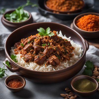 Abud with Spiced Lamb and Rice