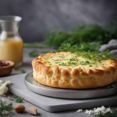 Achma - Georgian Cheese Bread