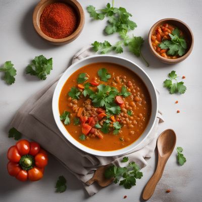 Afghan Lentil and Vegetable Soup