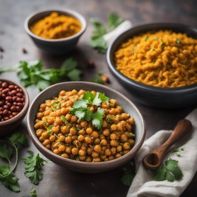 Afghan Spiced Chickpeas with Rice (Shor Nakhod)