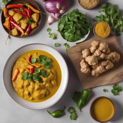 Afghan-style Yellow Curry