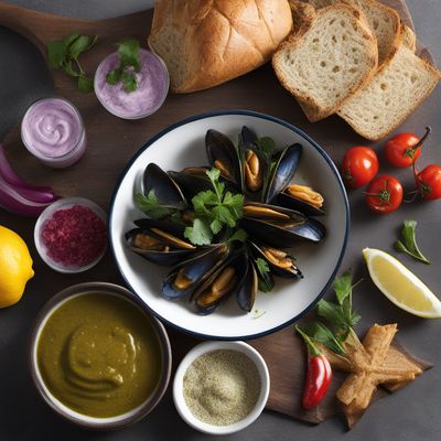 African-inspired Spiced Mussel Sandwich