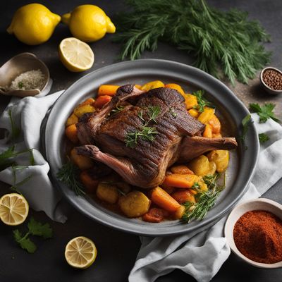 African-style Roasted Lamb