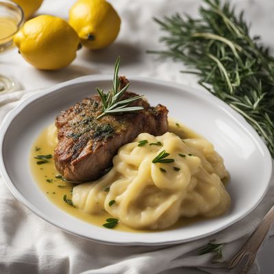 Agnello Brodettato with Lemon and Egg Sauce