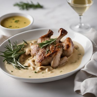 Agnello in Creamy White Sauce