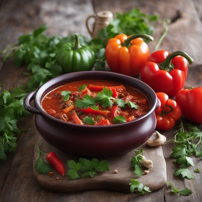 Ajapsandali - Georgian Eggplant Stew