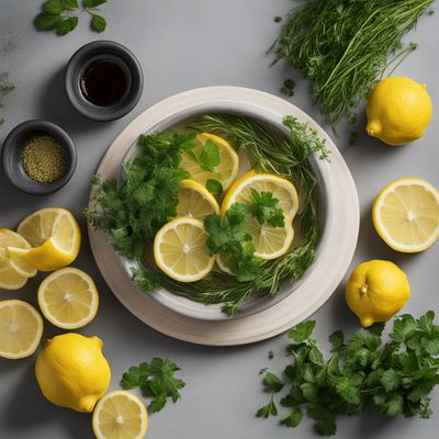 Akanés with Lemon and Herbs