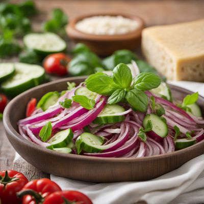 Albanian Poparena Salad