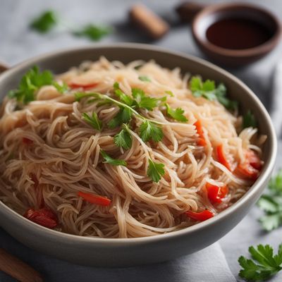 Albanian-style Bihun Sup